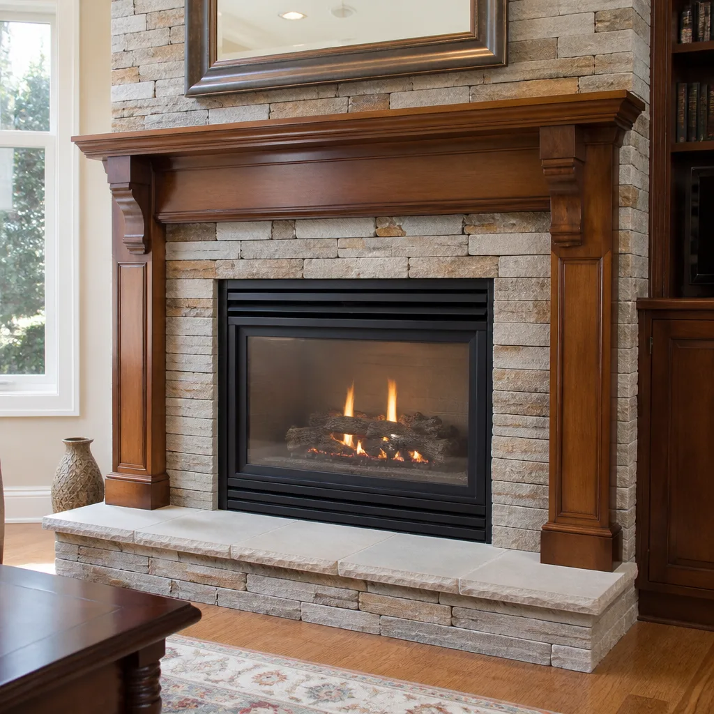 Gas fireplace service